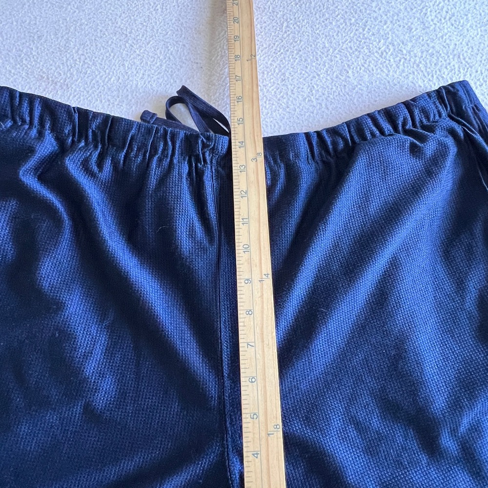 NBA‎ Elevation Mesh Shorts 2XL Basketball Gym Activewear Navy Blue Shiny Vintage - Picture 7 of 8